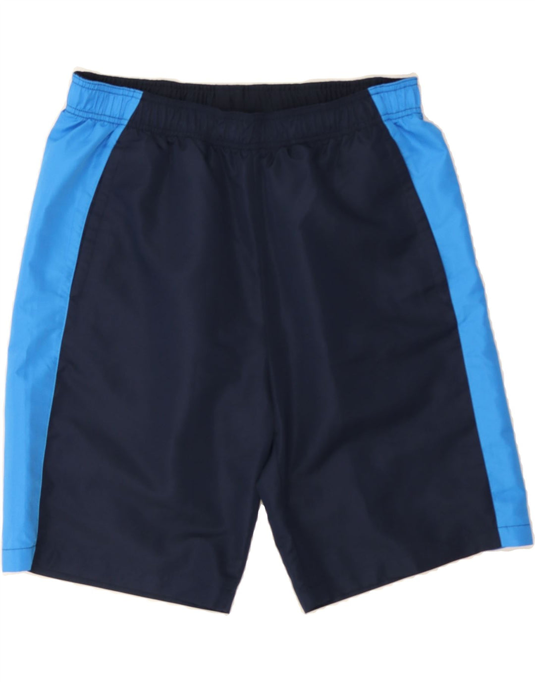 CRIVIT Mens Sport Shorts Large  Navy Blue Colourblock Polyester Vintage Crivit and Second-Hand Crivit from Messina Hembry 