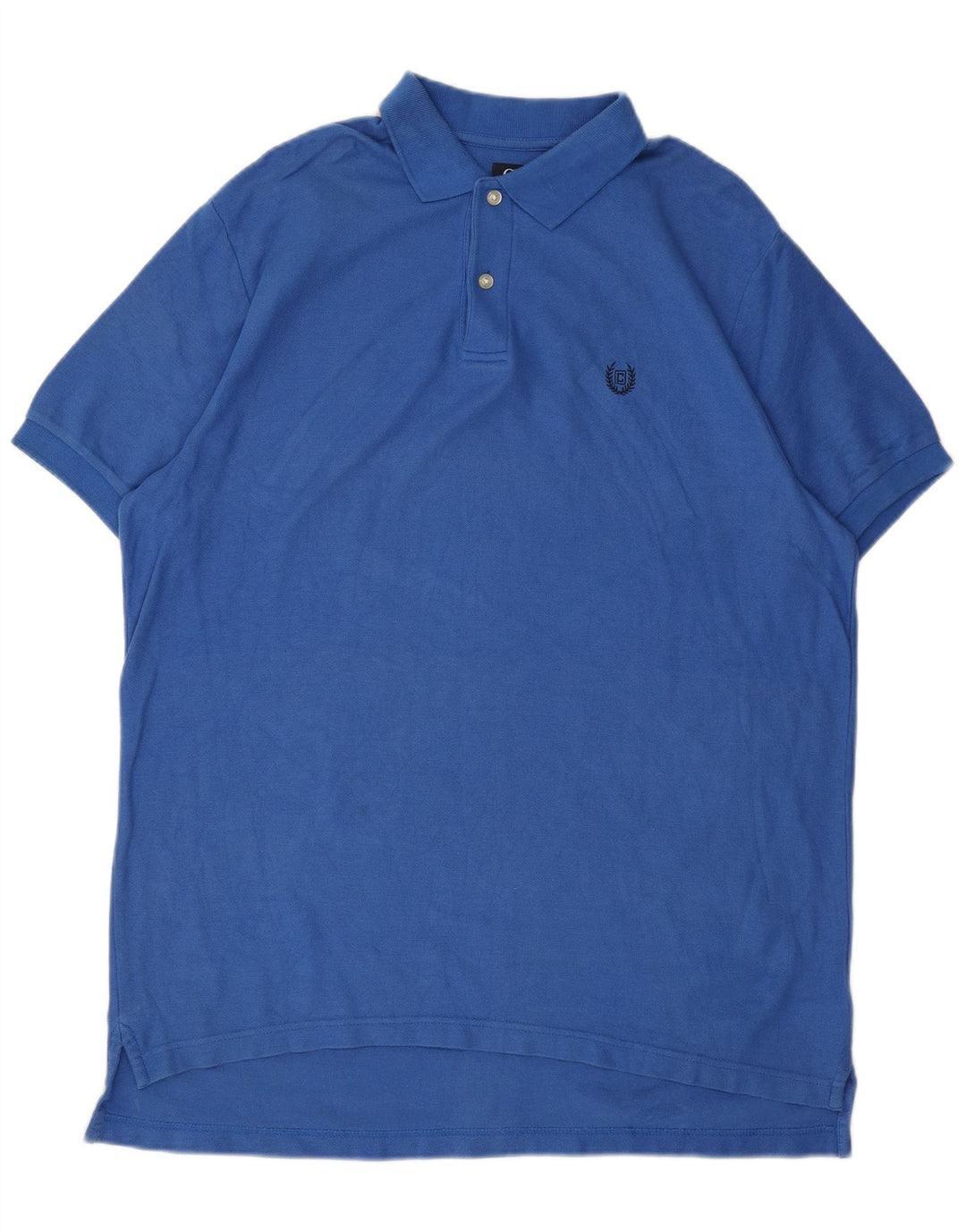 CHAPS Mens Polo Shirt Large Blue Cotton