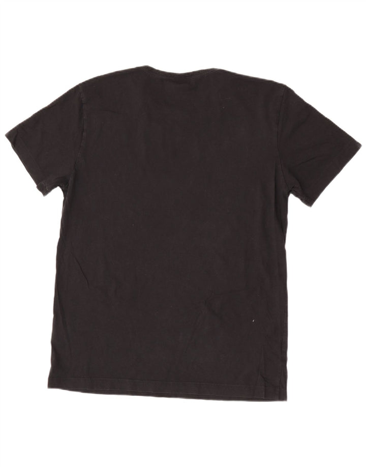 Hugo Boss Herre T-Shirt Top Stor Sort Bomuld