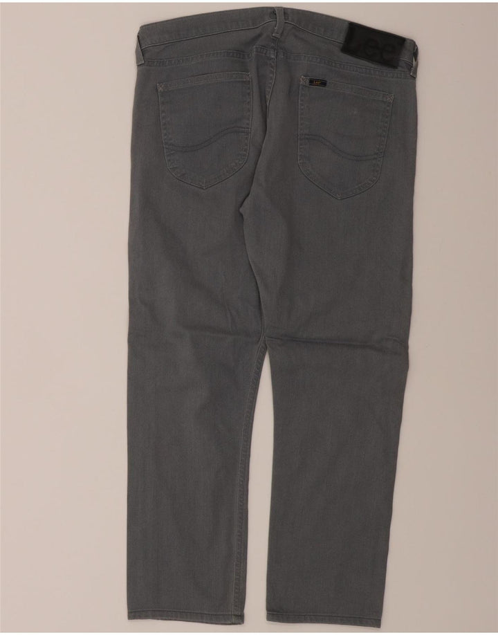 LEE Mens Luke Straight Jeans W34 L26 Grey Cotton Vintage Lee and Second-Hand Lee from Messina Hembry 