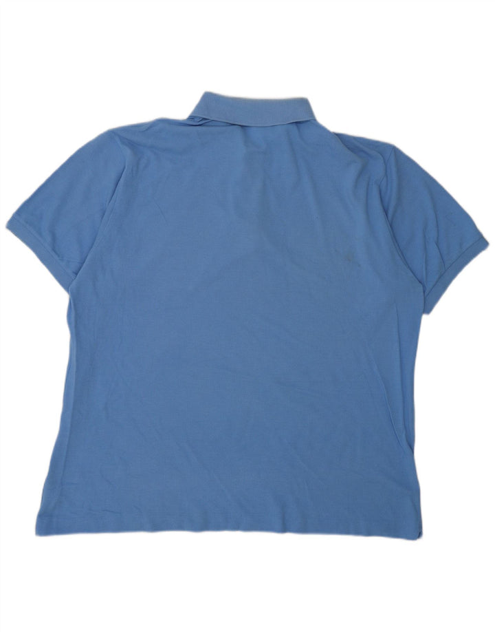LACOSTE Poloshirt til mænd str. 6 XL Blå bomuld