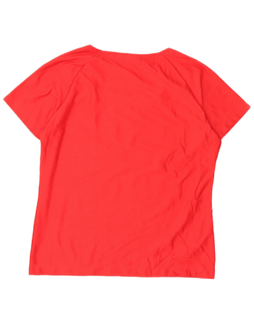 Nike T-shirt top US 12/14, stor rød polyester