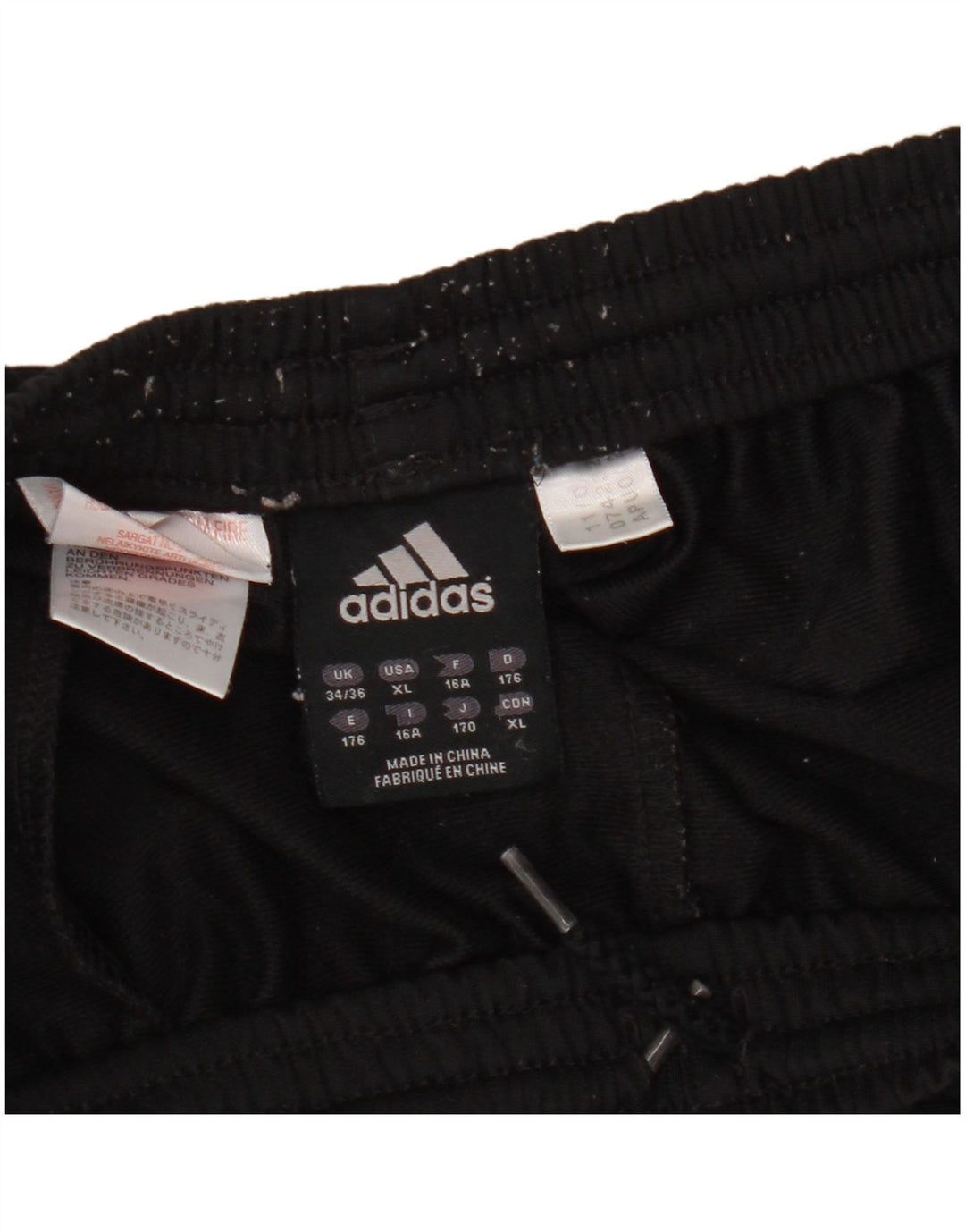 ADIDAS Træningsdragtsbukser til drenge 15-16 år Sort