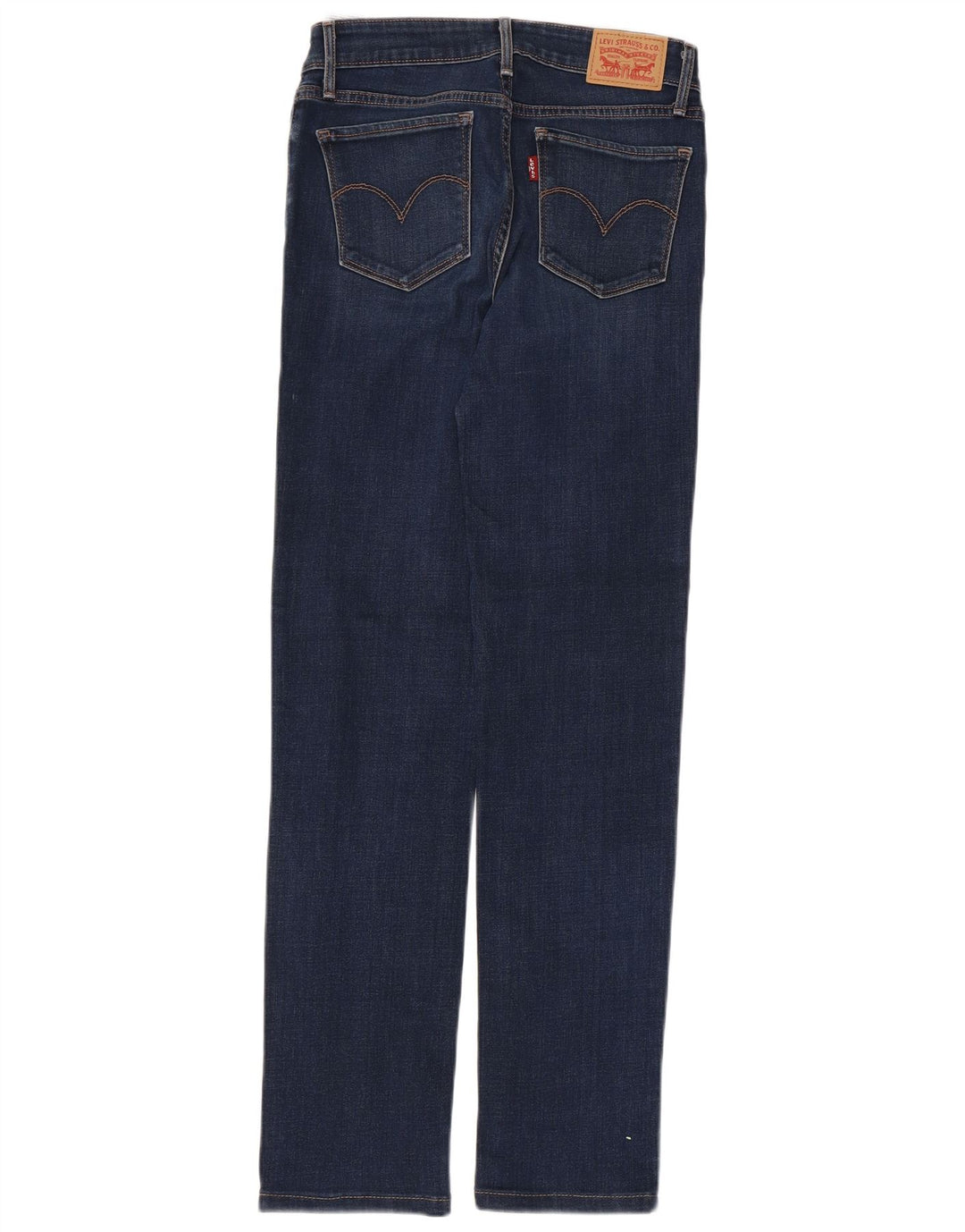 Levi's Dame 712 Slim Jeans W26 L29 Blå Bomuld