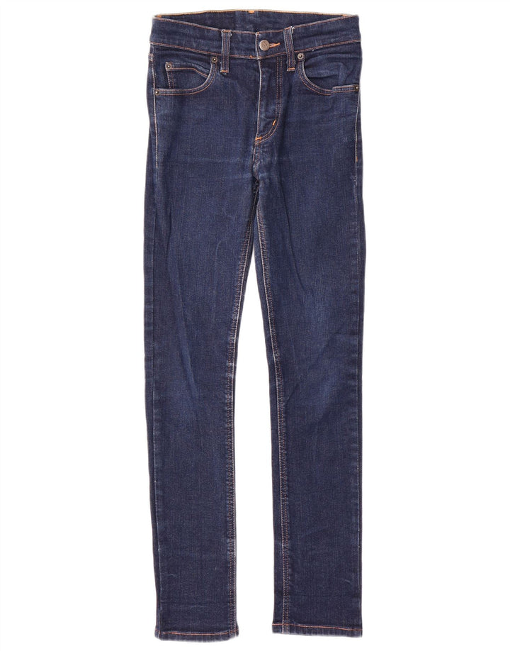 BILLIG MANDAG Dame Skinny Jeans W29 L29 Marineblå Bomuld