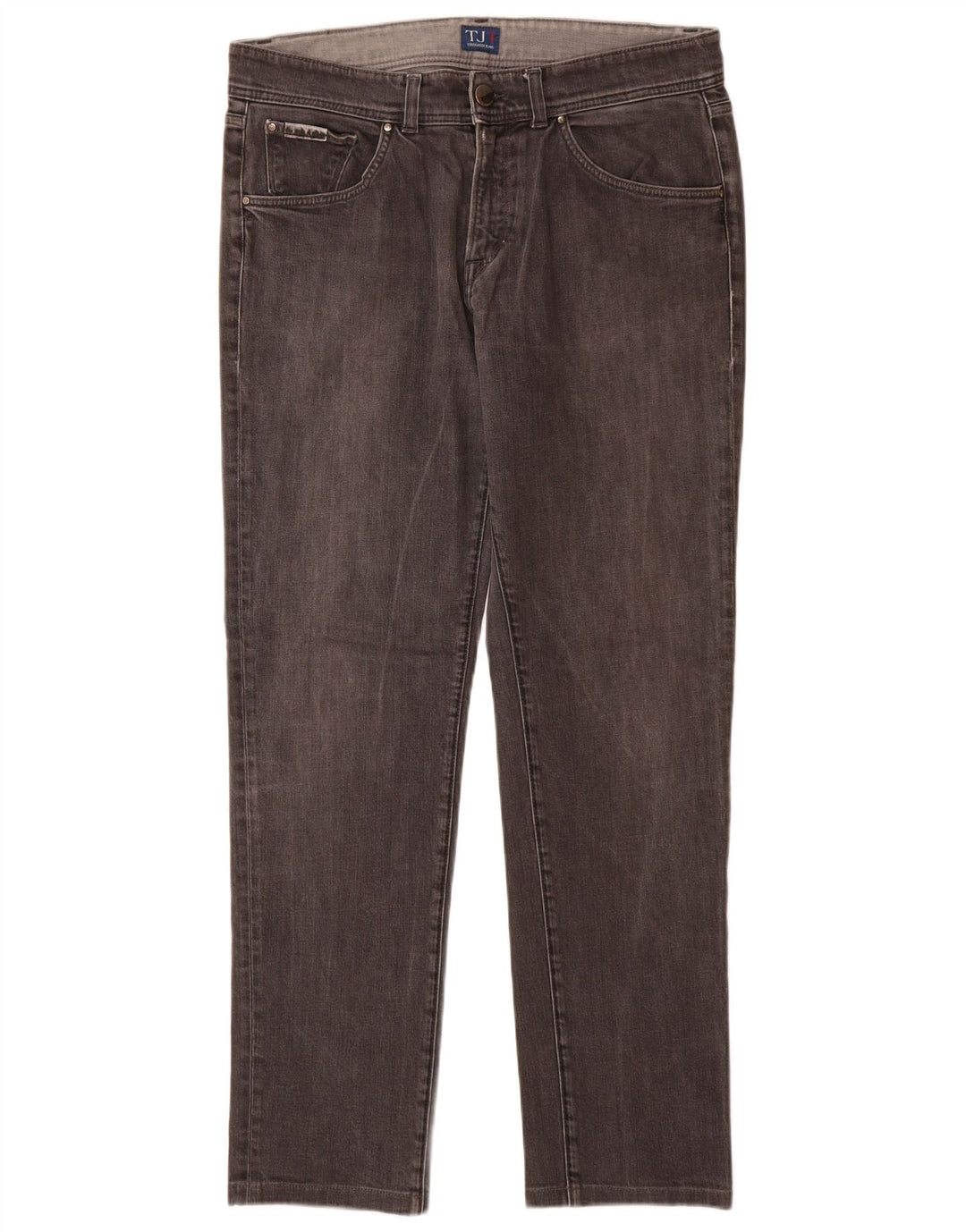 Trussardi Herre Slim Jeans W35 L32 Grå Bomuld