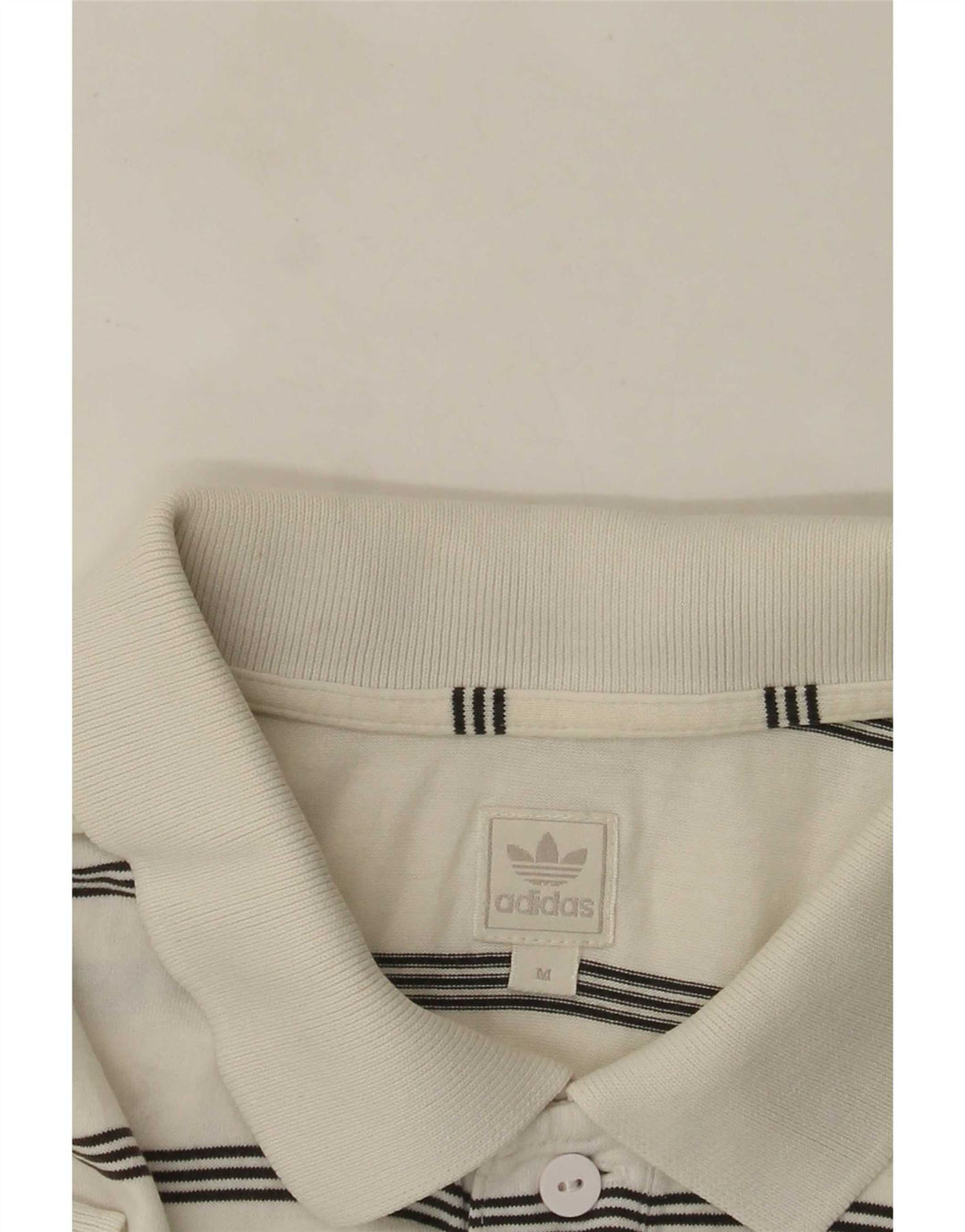 Adidas Polo Shirt til mænd mellem hvid stribet
