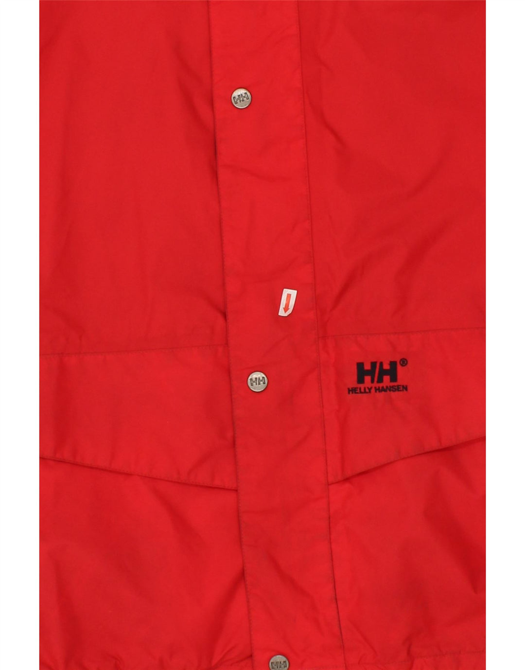 HELLY HANSEN Mens Windbreaker Jacket UK 38 Medium Red Nylon Vintage Helly Hansen and Second-Hand Helly Hansen from Messina Hembry 
