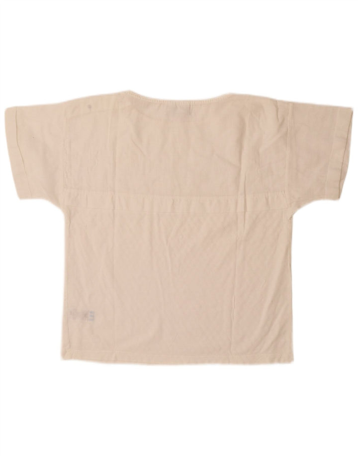 Adidas T-Shirt Top EU 40 Medium Hvid Bomuld