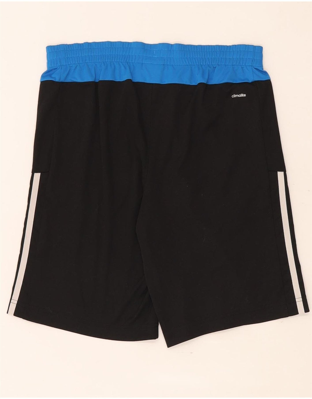 Adidas Boys Climalite Sportshorts 13-14 år Sort Colourblock Polyester