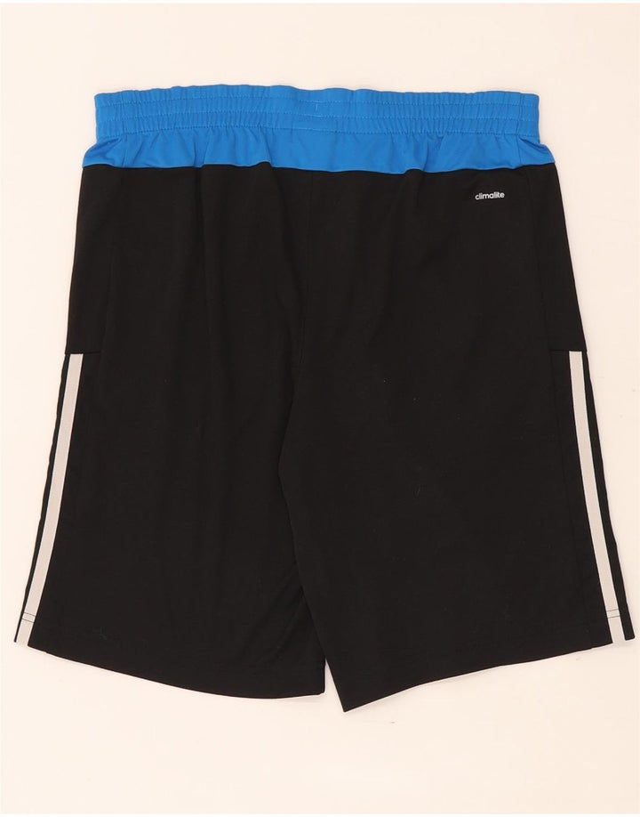 Adidas Boys Climalite Sportshorts 13-14 år Sort Colourblock Polyester