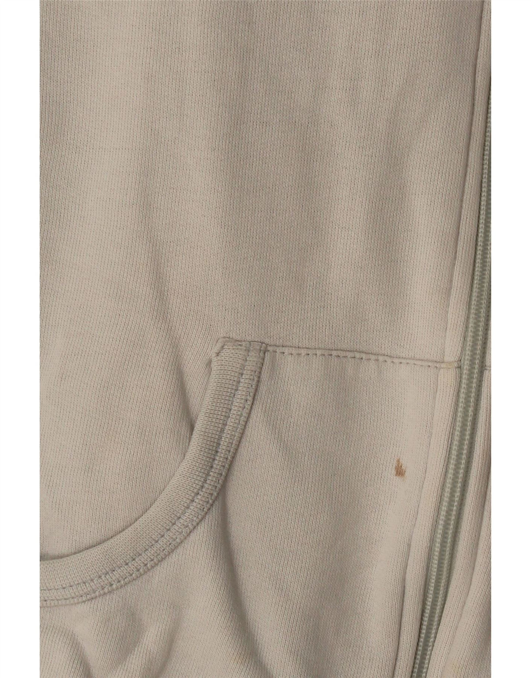 ADIDAS Womens Crop træningsdragt topjakke UK 14 Large Off White