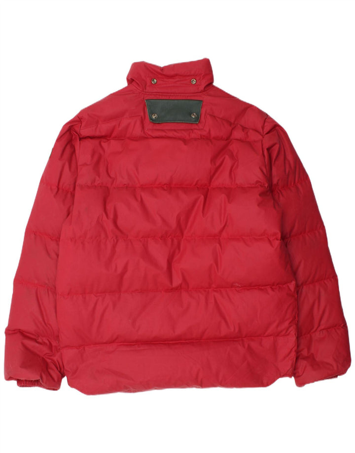 Diesel Polstret Herrejakke UK 42 XL Rød Polyester