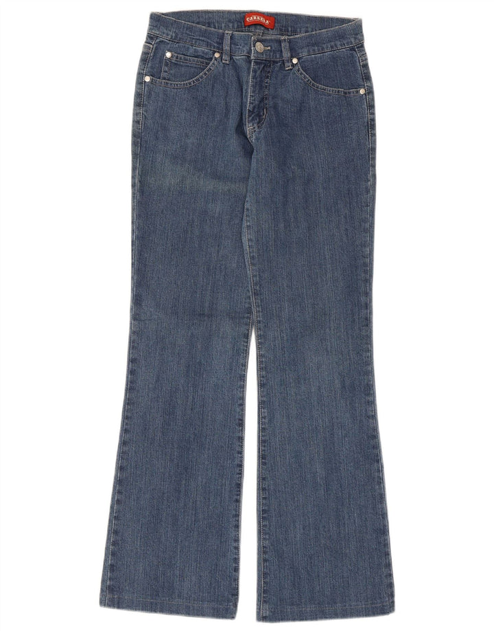 Carrera Dame Bootcut Jeans W26 L28 Blå Bomuld