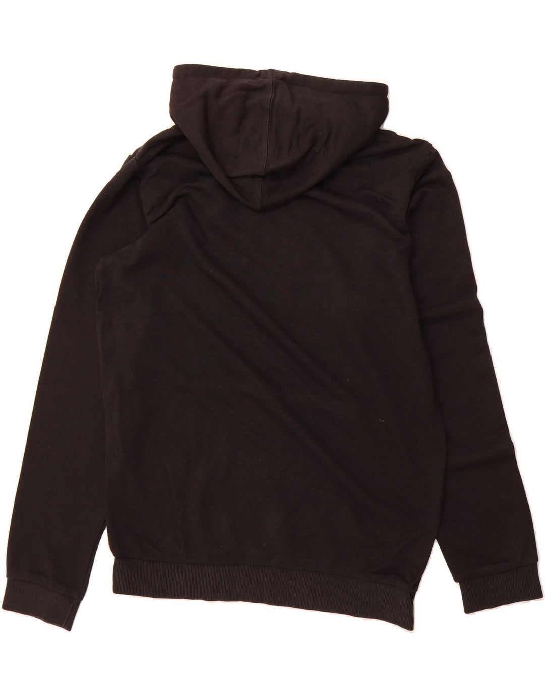 ADIDAS Mens Graphic Hoodie Jumper Medium Black Cotton Vintage Adidas and Second-Hand Adidas from Messina Hembry 