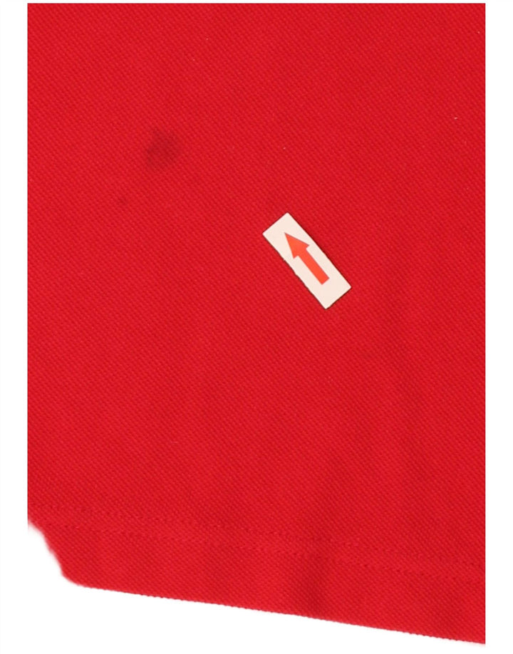 LACOSTE T-shirt top til kvinder Str. 44 Large Rød