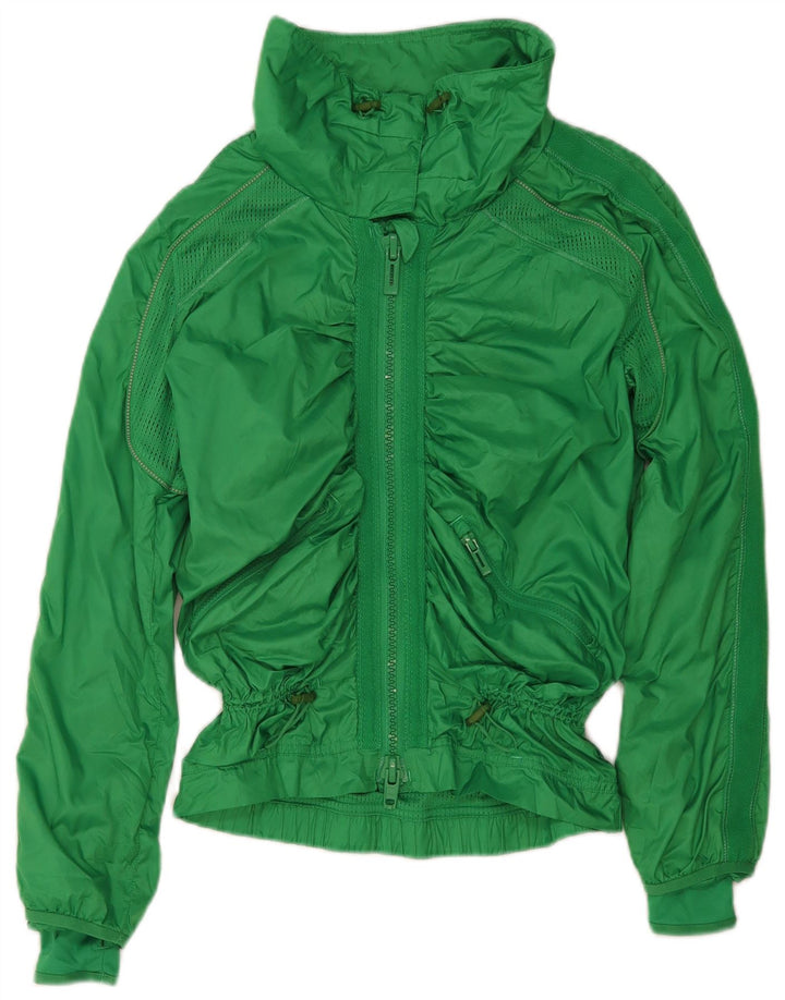 Adidas Dame Stella McCartney Regnjakke EU 34 XS Grøn Polyester