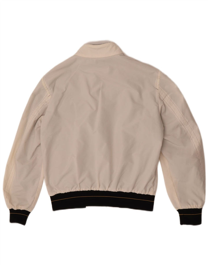 Refrigiwear Regnjakke til mænd UK 40 Large Off White Colourblock Nylon