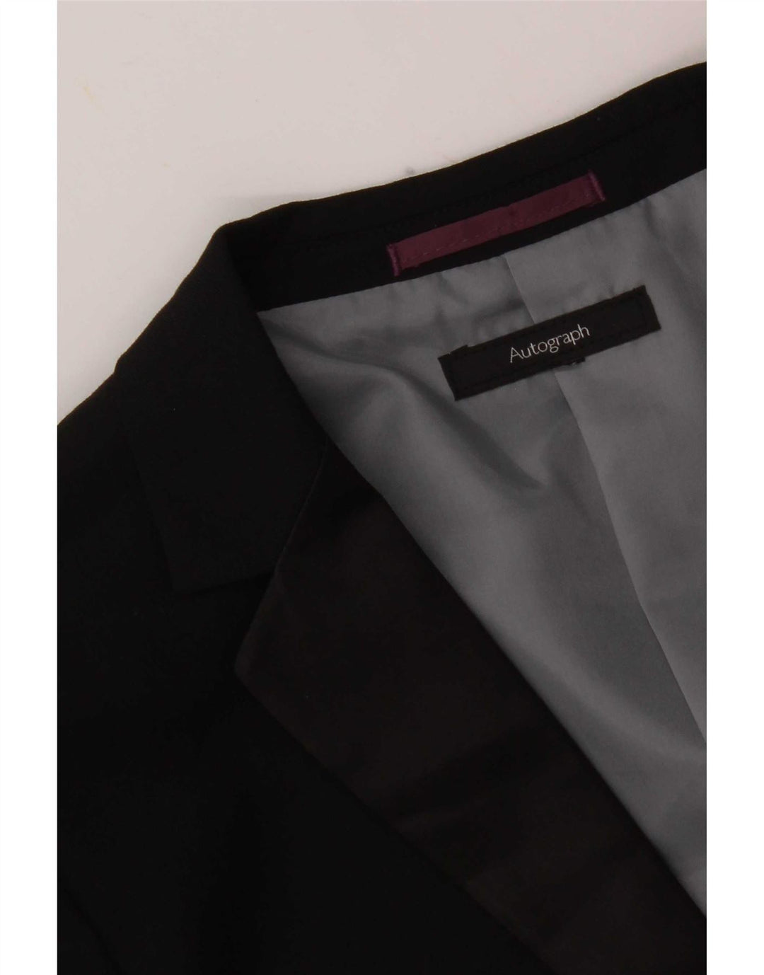 Marks & Spencer Dame Autograph 2 Button Blazer Jacket UK 10 Small Black