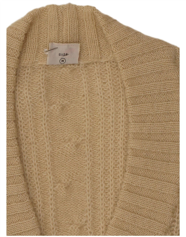 Belfe Herre Cardigan Sweater Medium Off White
