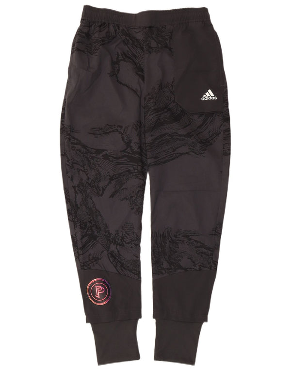 Adidas Boys Aeroready træningsdragt bukser 13-14 år Grå dyreprint