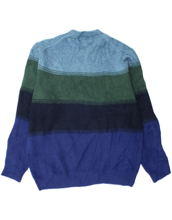 Marks & Spencer Herre sweater med rund hals XL flerfarvet stribet