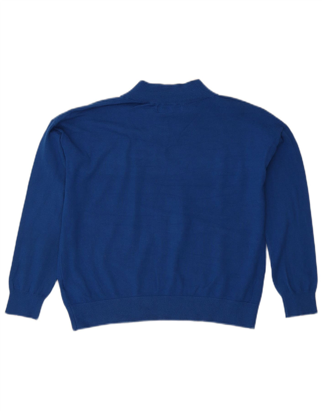 Marks & Spencer Womens Crop V-hals sweater UK 10 Small Blue