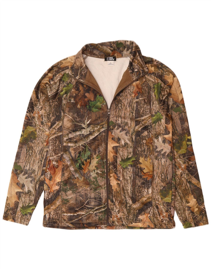 RIDGE HUNTER Træningsdragt til mænd Topjakke Medium Brun Camouflage Polyester