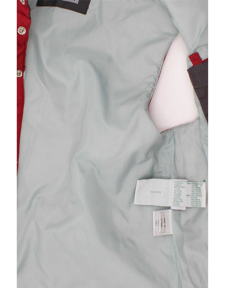 Diadora Boys Polstret Gilet 7-8 år Medium Rød Polyester
