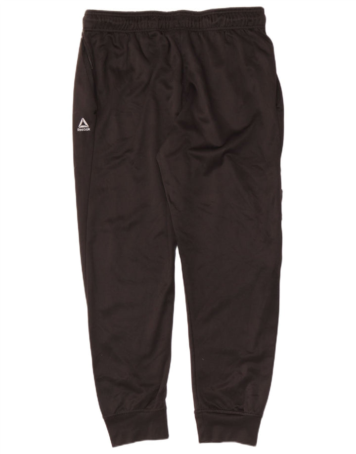 REEBOK Træningsdragt bukser til mænd Joggers Large Black Polyester