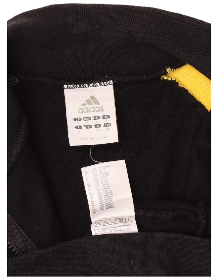 Adidas Herre grafisk træningsdragt Top jakke Lille sort Colourblock Bomuld