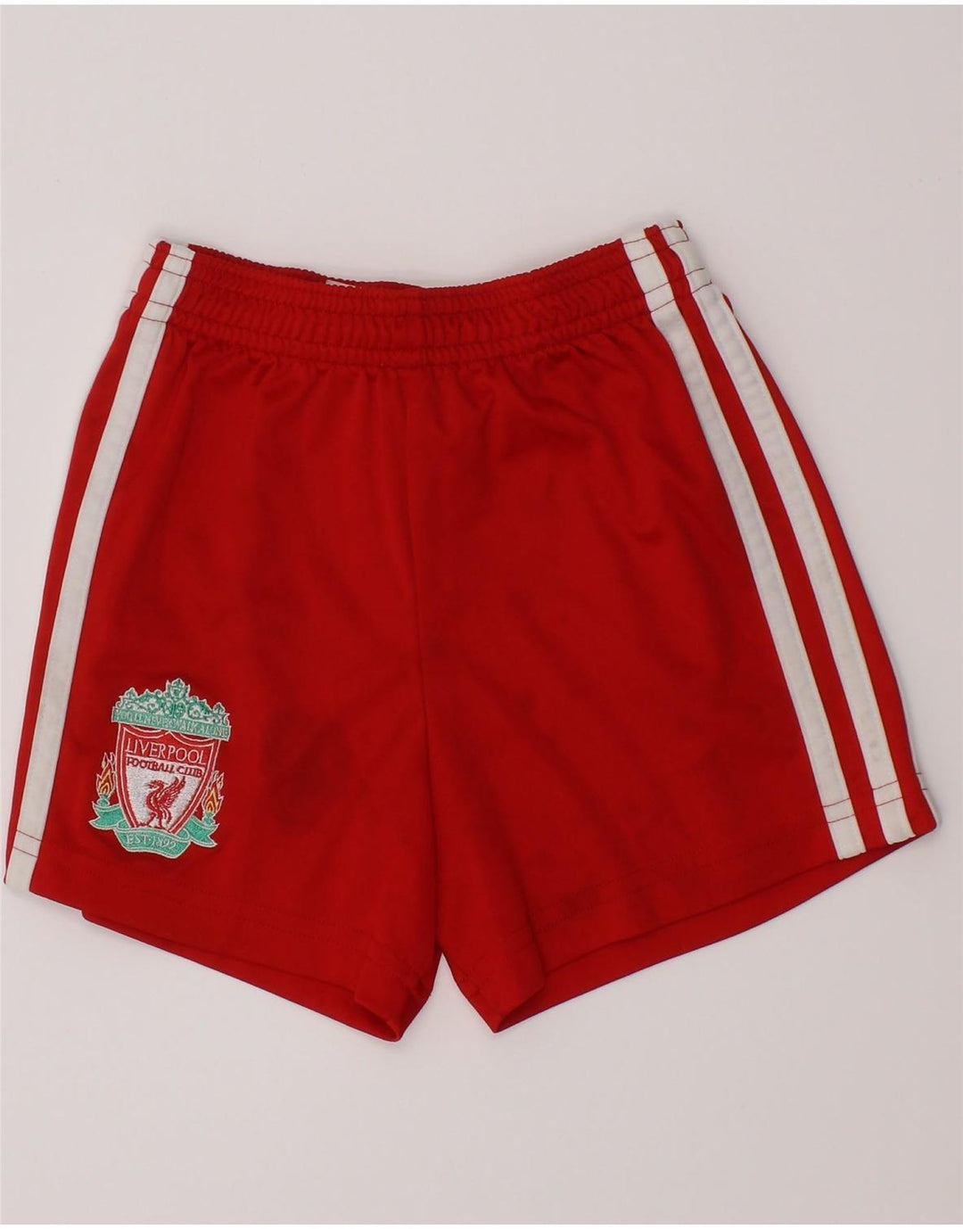 ADIDAS drenge Liverpool sportsshorts 2-3 år rød polyester