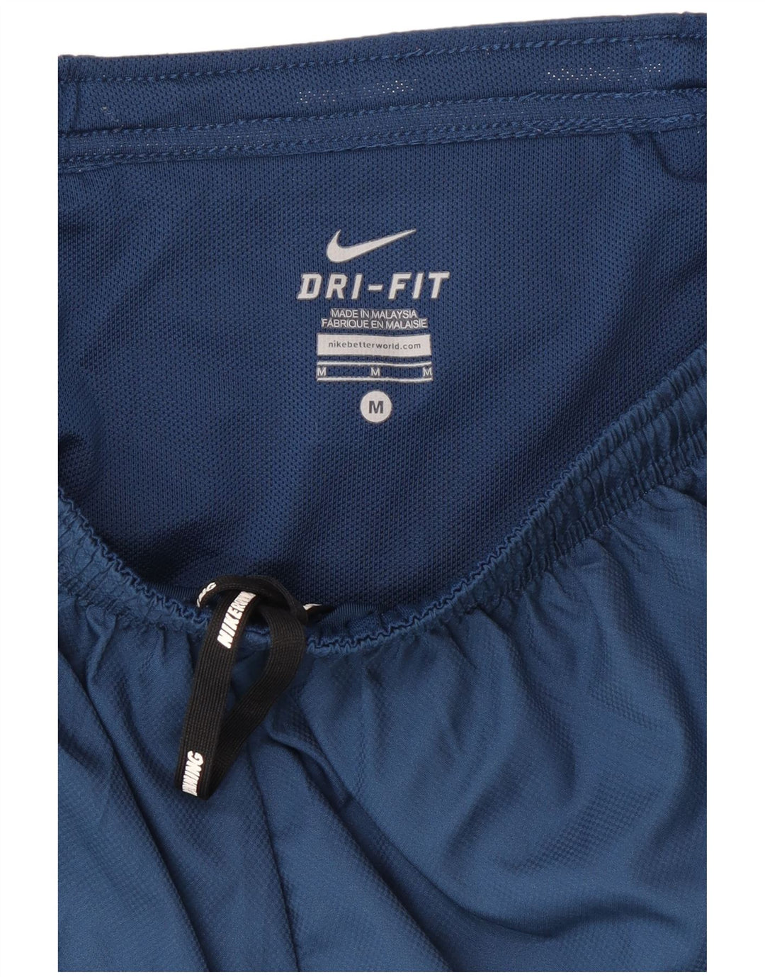 Nike Herre Regular Fit Sportshorts Medium Blue Colourblock Polyester Sports