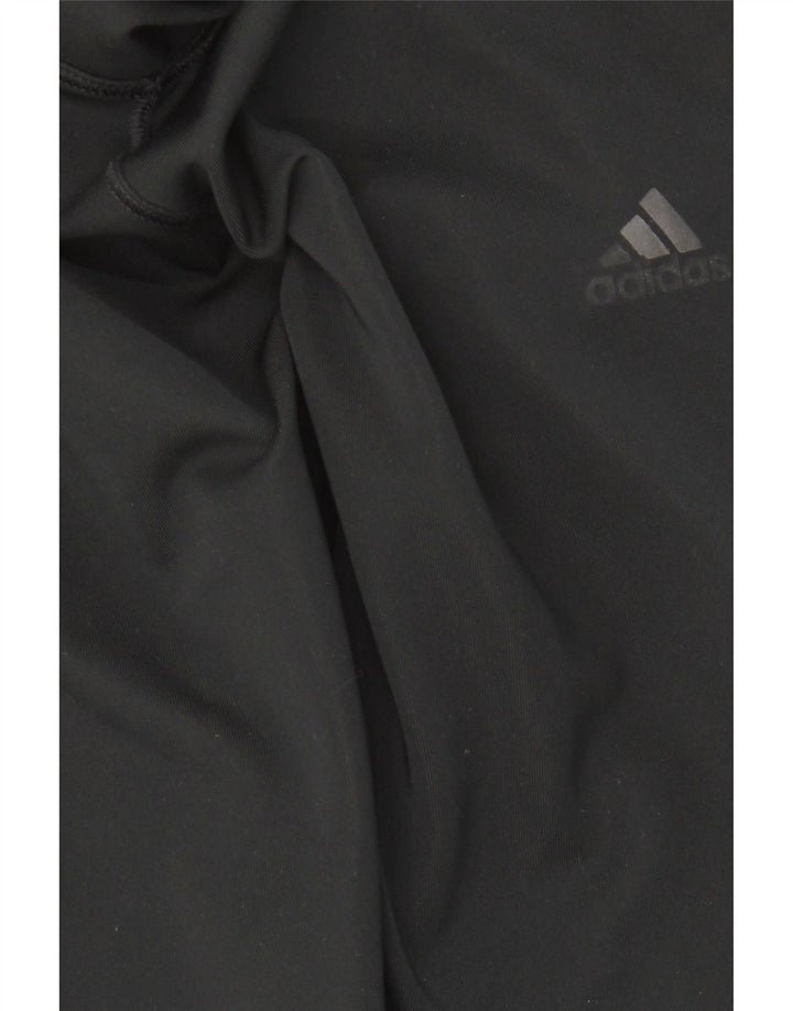 ADIDAS Womens Climalite Leggings UK 8/10 Small  Black Vintage Adidas and Second-Hand Adidas from Messina Hembry 