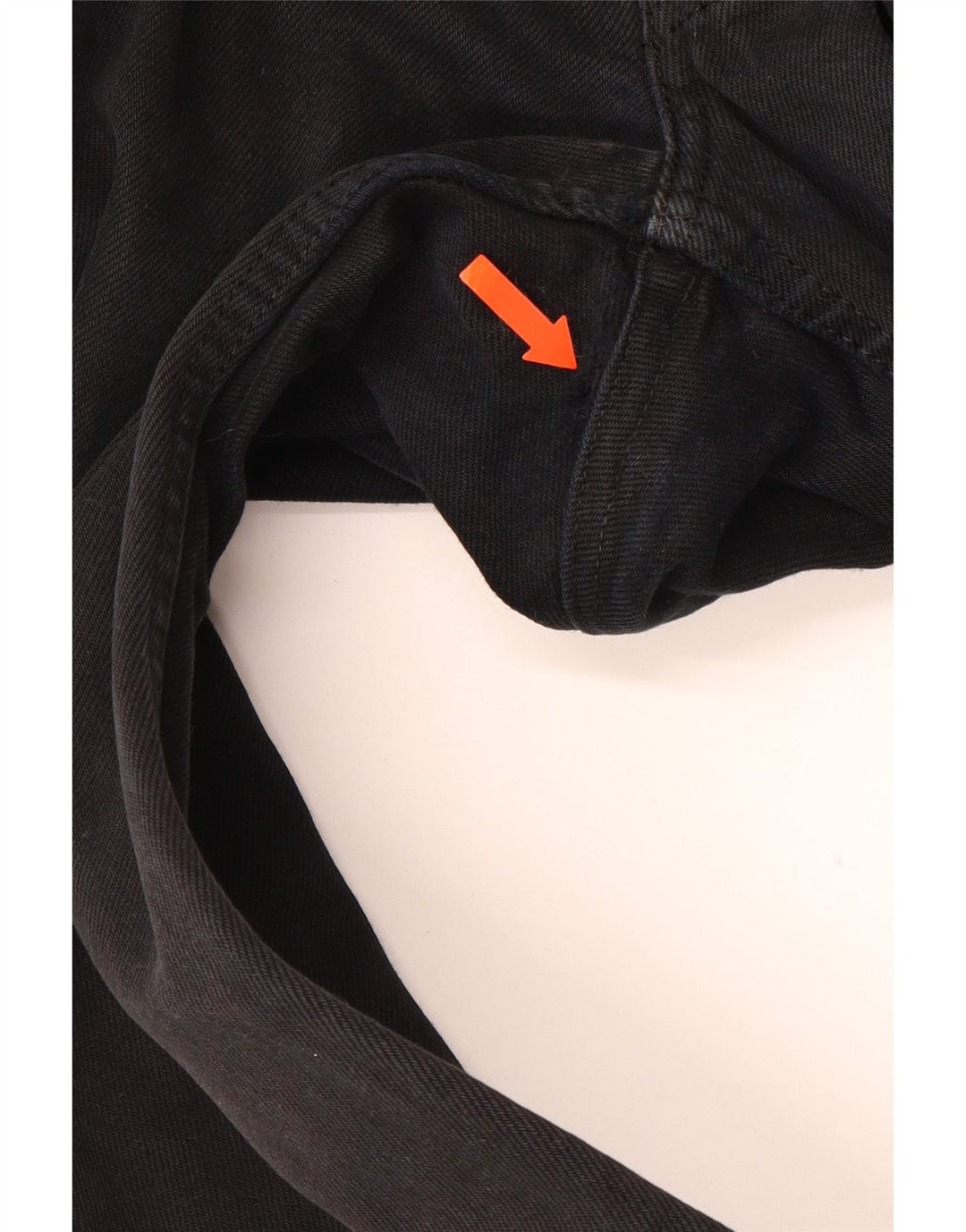 LEVI'S Herre 501 Straight Jeans W34 L36 Sort Bomuld