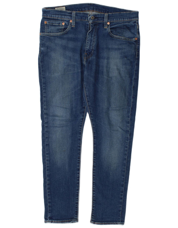 Levi's Herre 519 Super Skinny Jeans W34 L30 Blå Bomuld