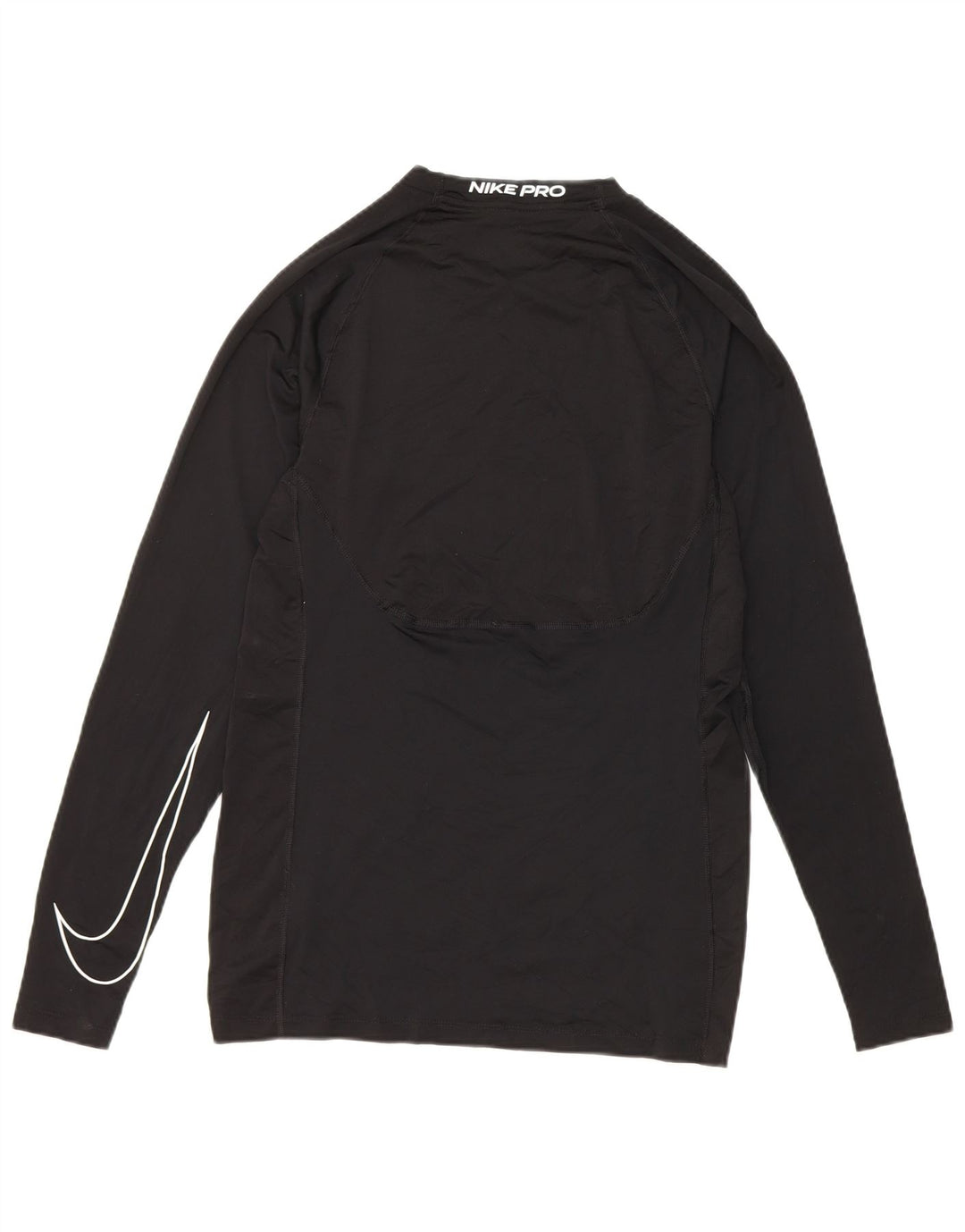 Nike Herre Dri Fit Slim Top Langærmet Lille Sort Polyester