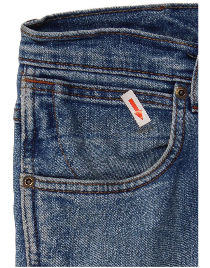 Wrangler Herre Texas Stretch Straight Jeans W36 L30 Blå Bomuld