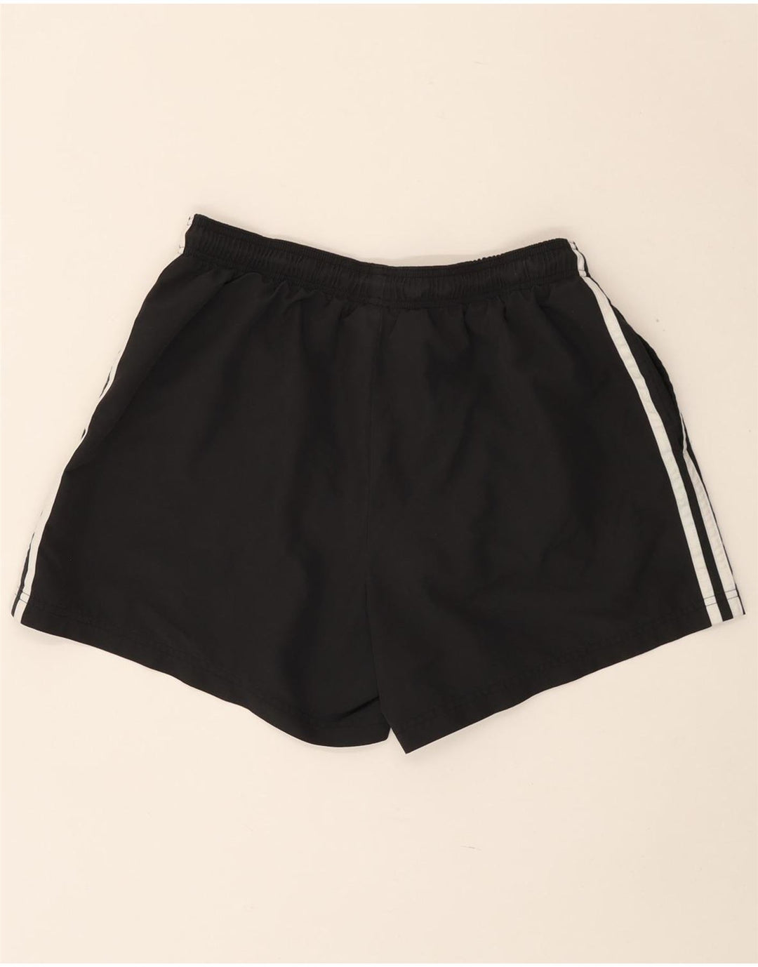 ADIDAS grafiske sportsshorts til mænd, store sorte polyester