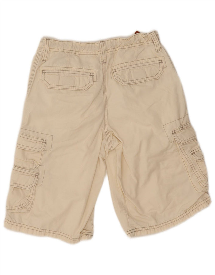 Lee Boys Cargo Shorts 11-12 år W24 Beige Bomuld