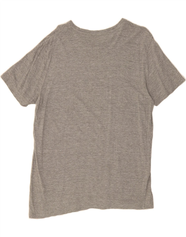 JACK & JONES Mens T-Shirt Top XL Grey Cotton Vintage Jack & Jones and Second-Hand Jack & Jones from Messina Hembry 