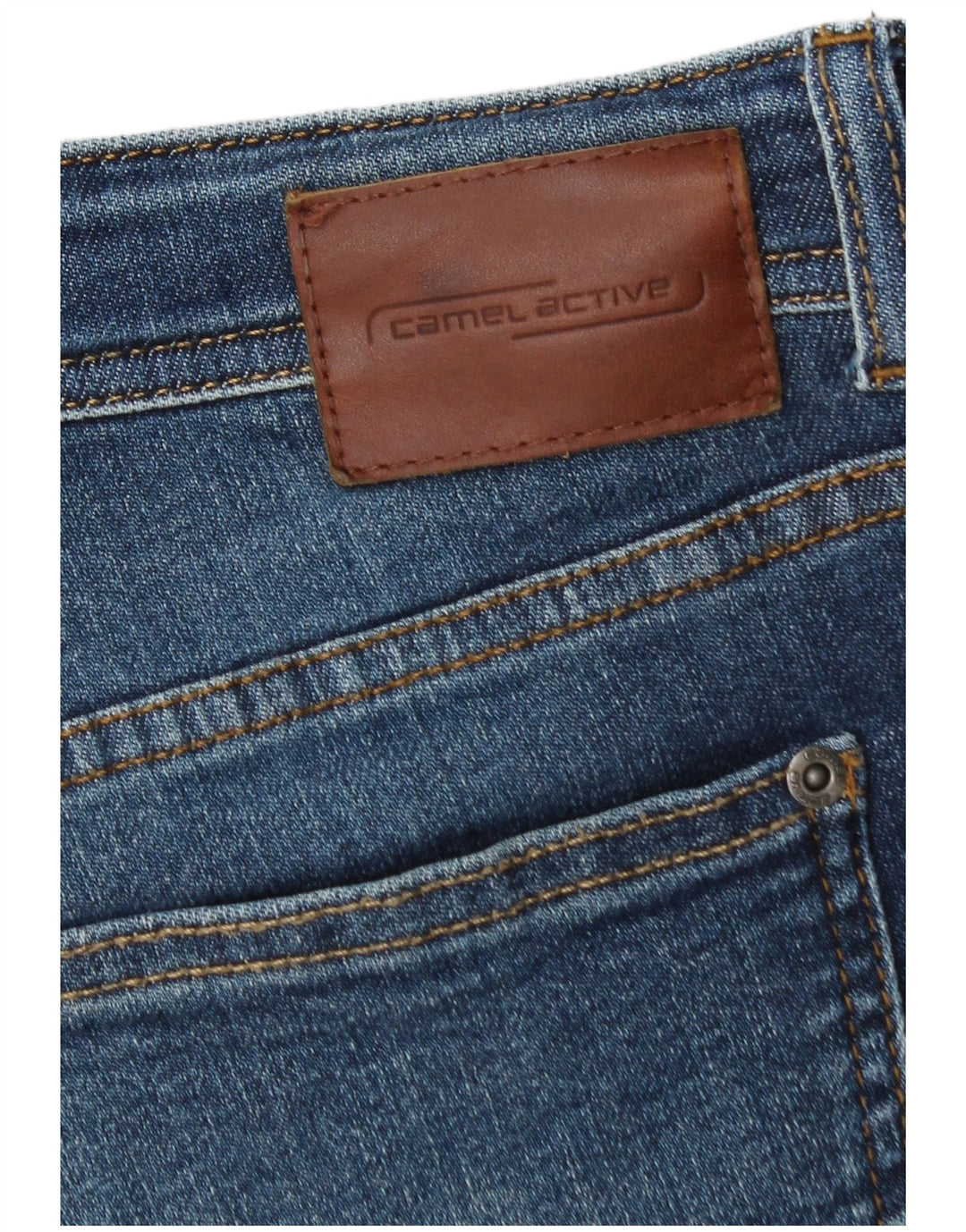 Camel Active Slim Jeans til mænd W32 L36 Blå
