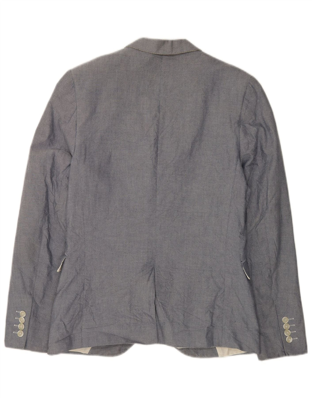 French Connection Herre 2 Button Blazer Jacket UK 38 Medium Grey Polyester