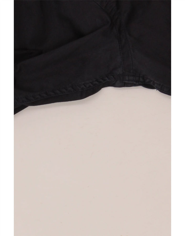 TED BAKER Herre Military Shirt Størrelse 4 Large Navy Blue