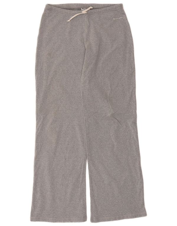 Champion Womens træningsdragt Bukser UK 16 Large Grå Flecked Polyamid