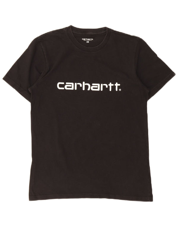 Carhartt Herre grafisk T-shirt Top XS Sort bomuld