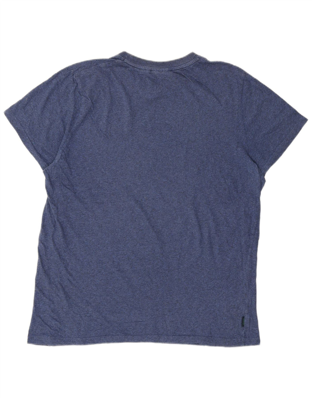 Superdry Herre T-shirt Top 2XL Blå Flecked Bomuld