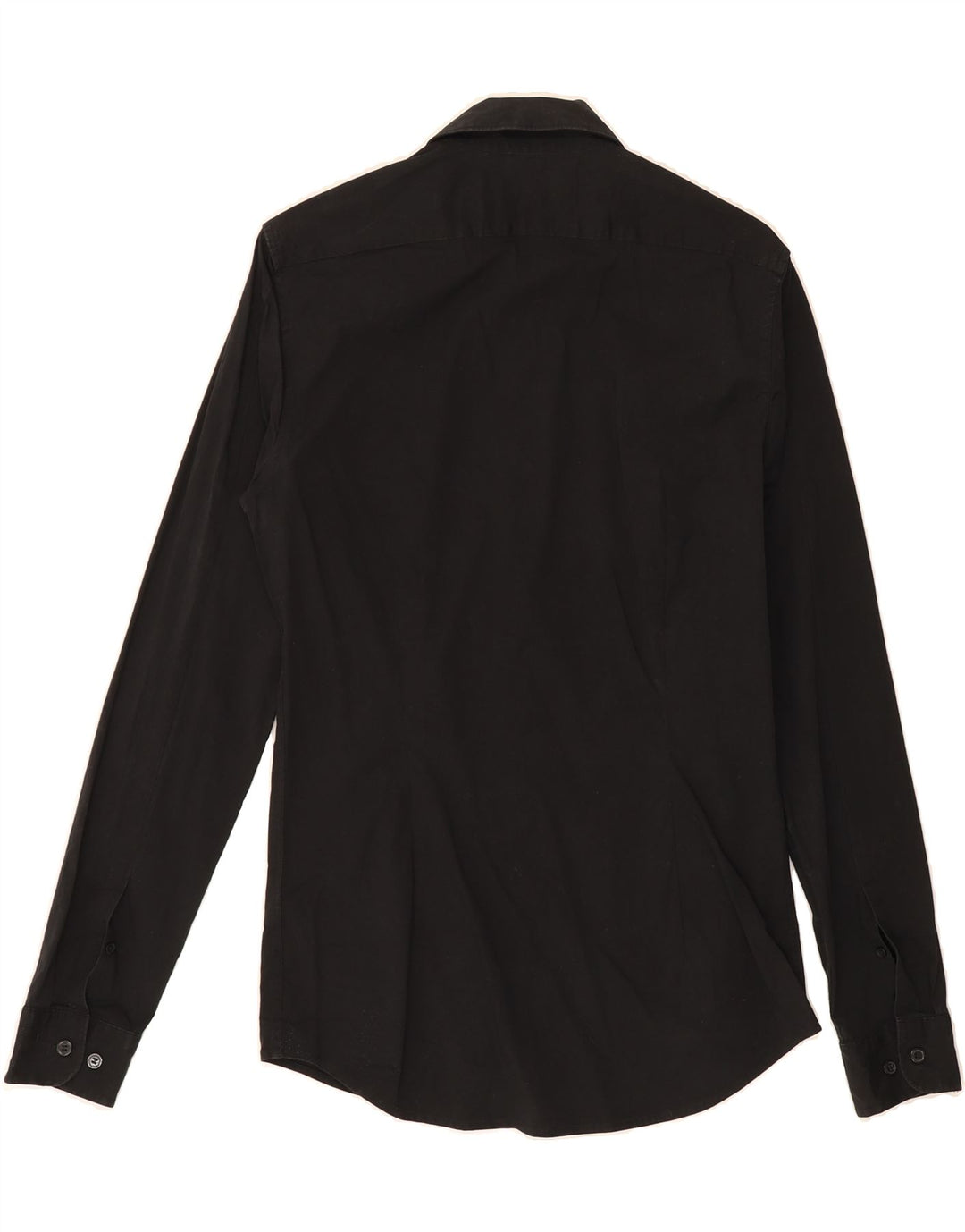 CALVIN KLEIN JEANS Mens Extra Slim Fit Shirt Medium Black Cotton Vintage Calvin Klein Jeans and Second-Hand Calvin Klein Jeans from Messina Hembry 