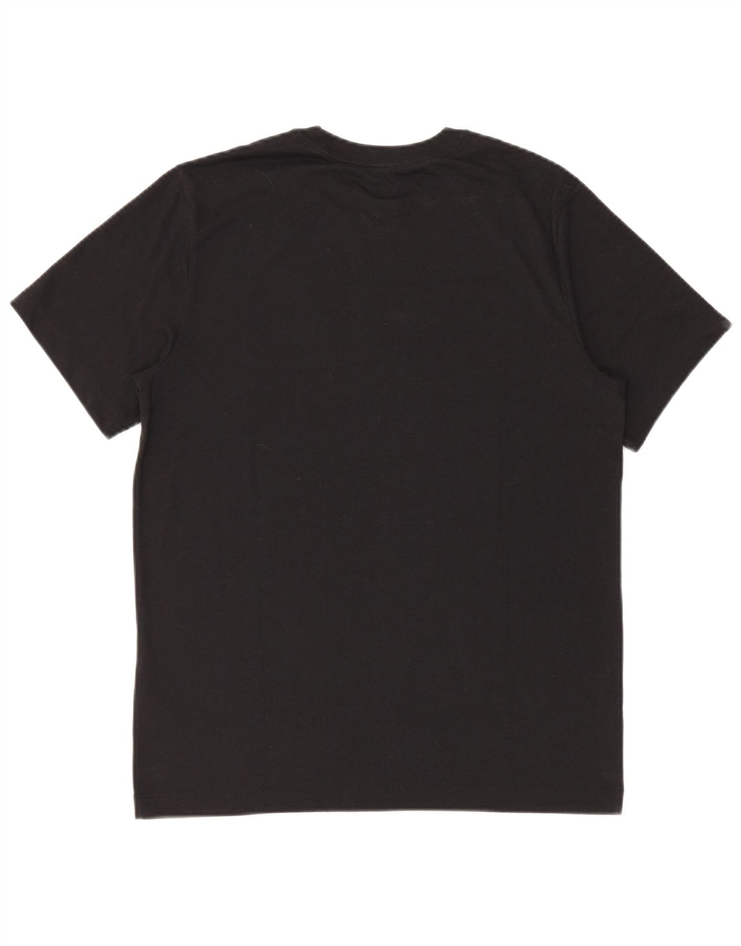 Nike Herre Dri Fit Grafisk T-Shirt Top Medium Sort Polyester