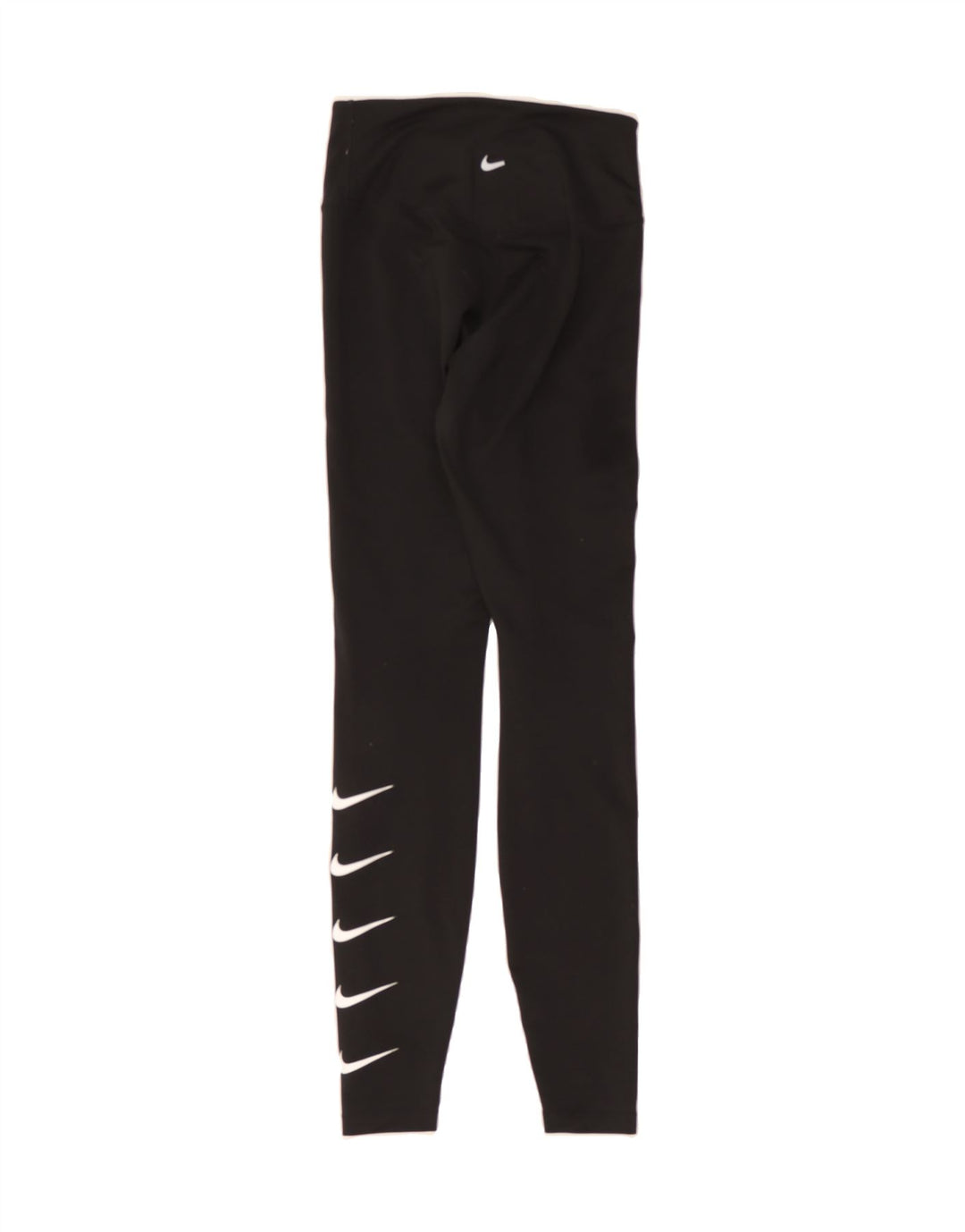 NIKE Womens Dri Fit Graphic Leggings UK 6 XS  Black Polyester Vintage Nike and Second-Hand Nike from Messina Hembry 